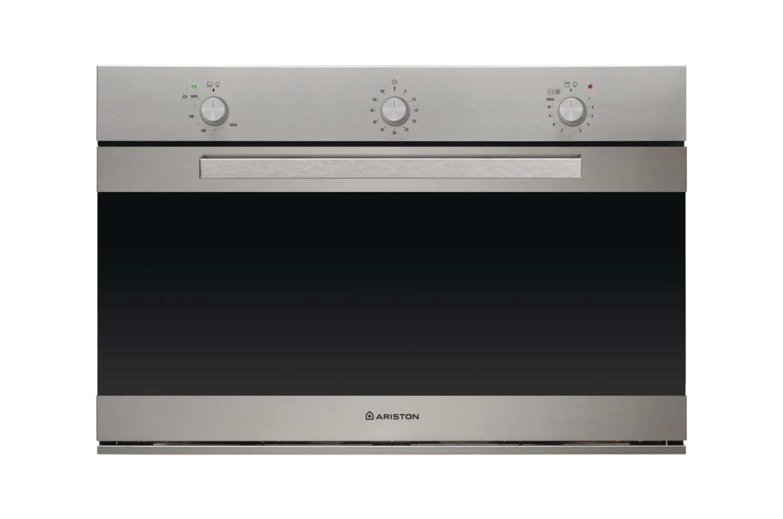 ARISTON BUILT-IN GAS OVEN WITH ELECTRICAL GRILL 90CM 106L - GESM 53 IX A 30