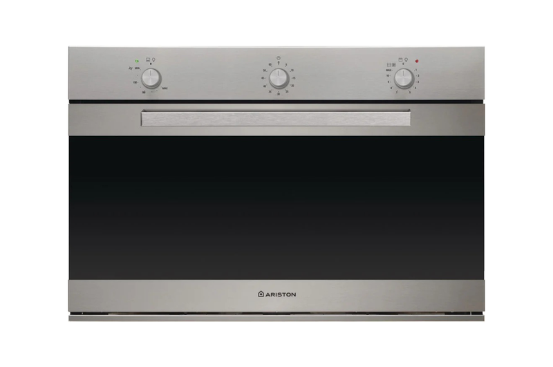 ARISTON BUILT-IN GAS OVEN WITH ELECTRICAL GRILL 90CM 106L - GESM 53 IX A 30 - Image 1