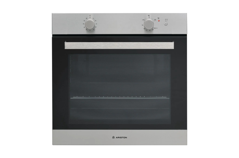 ARISTON BUILT-IN GAS OVEN WITH ELECTRICAL GRILL 60CM 75L - GA3 124 IX A1 - Image 1