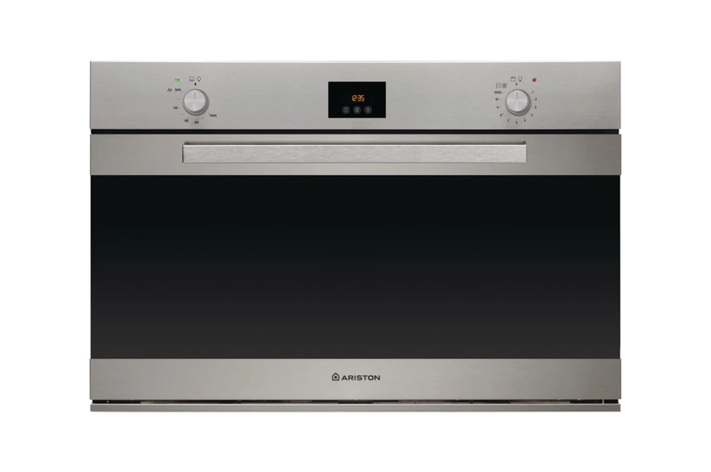 ARISTON BUILT-IN GAS OVEN WITH ELECTRICAL GRILL 90CM 106L - GESM 55 IX A 30 - Image 1