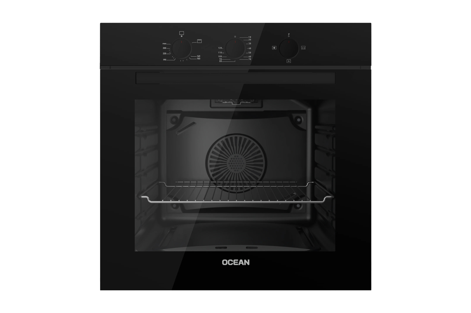 OCEAN BUILT-IN GAS OVEN WITH GAS GRILL 60CM 69L - OOGR 65 N F SV