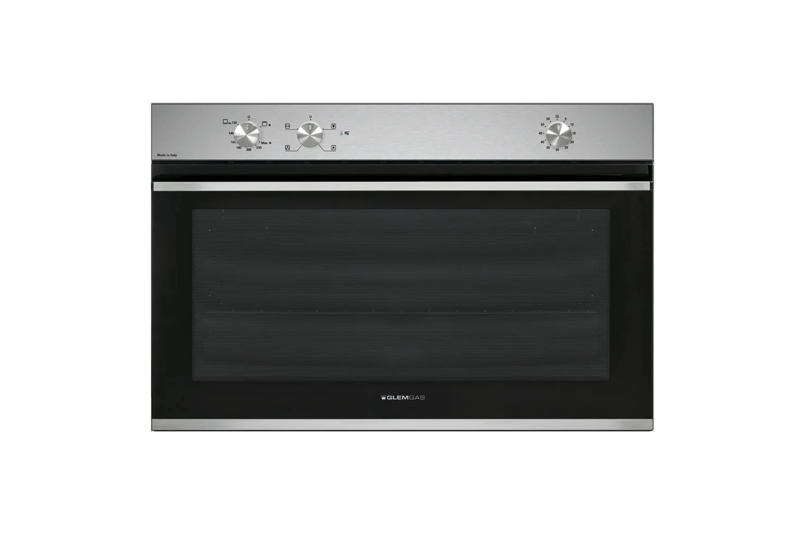 GLEMGAS BUILT-IN GAS OVEN WITH GAS GRILL  90CM 130L - GFR9W1IX