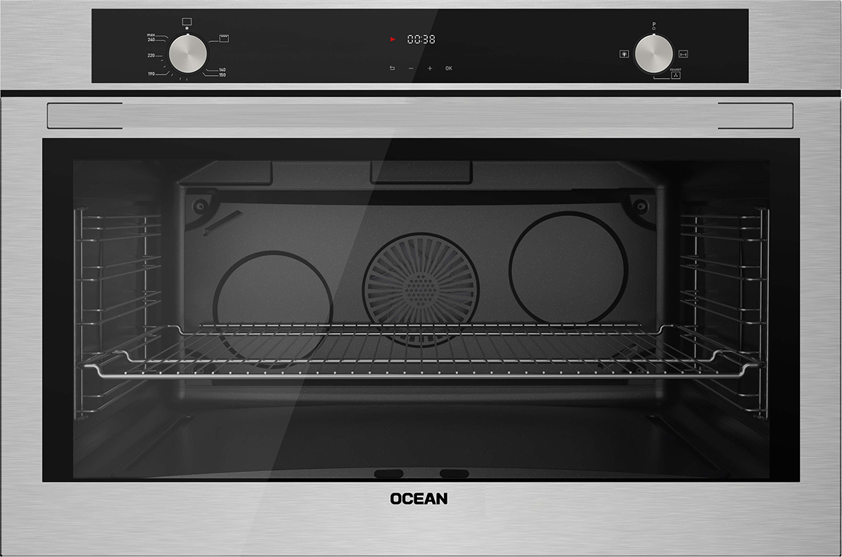 OCEAN BUILT-IN GAS OVEN WITH GAS GRILL 90CM 91L - OOGR 95 IECF3 SV