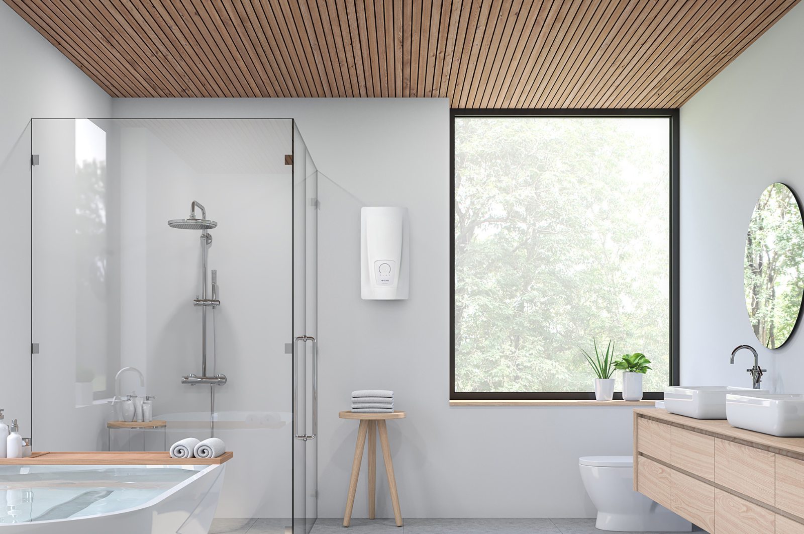 CLAGE INSTANT WATER HEATER 12KW FOR BATHROOMS - DEX12 NEXT- L