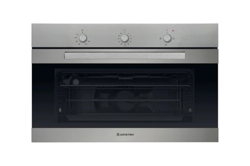 ARISTON BUILT-IN GAS OVEN WITH GAS GRILL 90CM 105L - GGSM 53 IX A 30 - Image 1