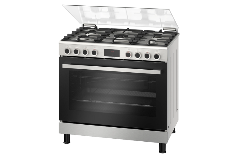 BOSCH FREESTAND GAS COOKER 90CM - HGP3I8W50S - Image 1