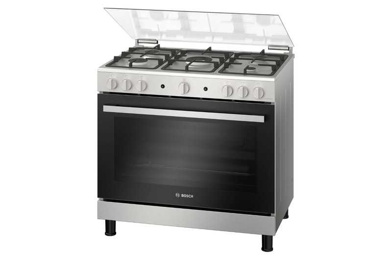 BOSCH FREESTAND GAS COOKER 90CM - HGV1F8Y50S - Image 1