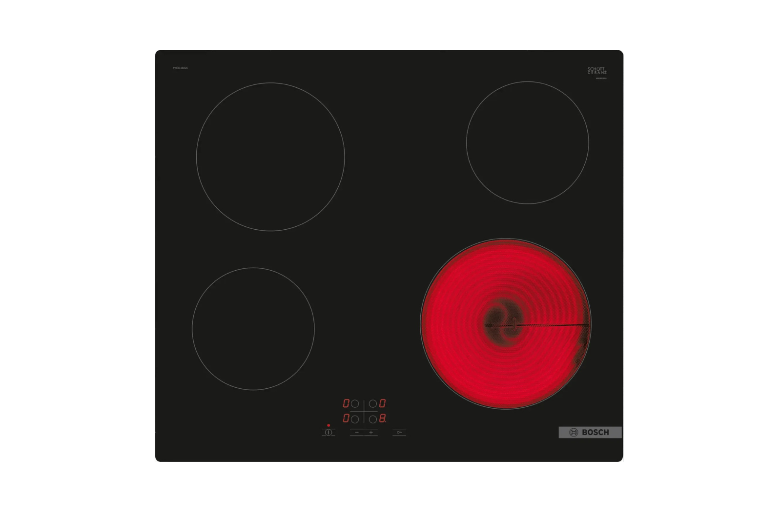 BOSCH BUILT-IN ELECTRICAL HOB 60CM - PKE611BA2E