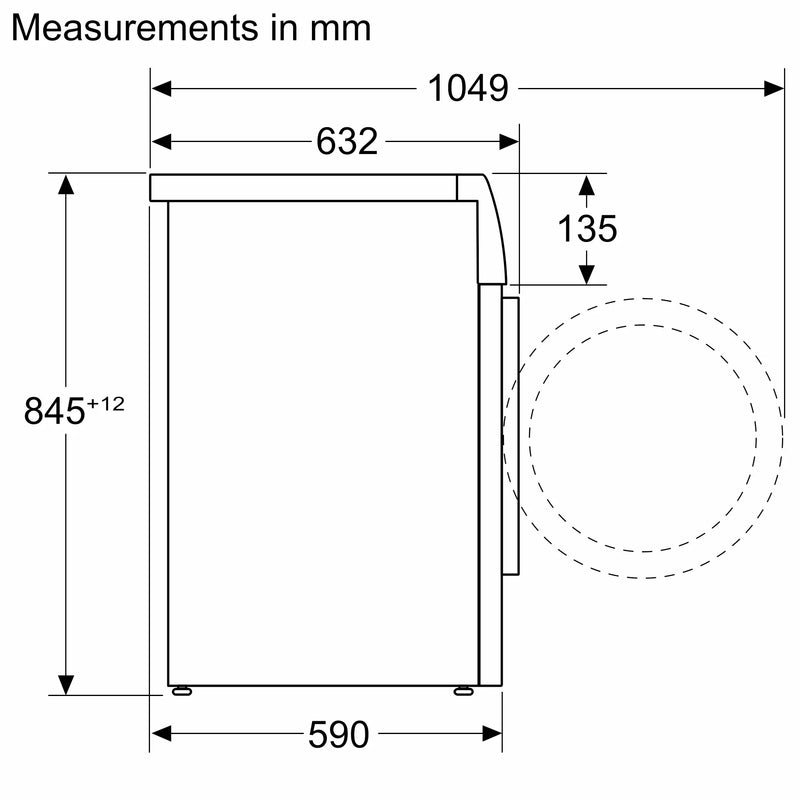 BOSCH WM FRONT LOAD 10KG 1400 RPM - Image 7