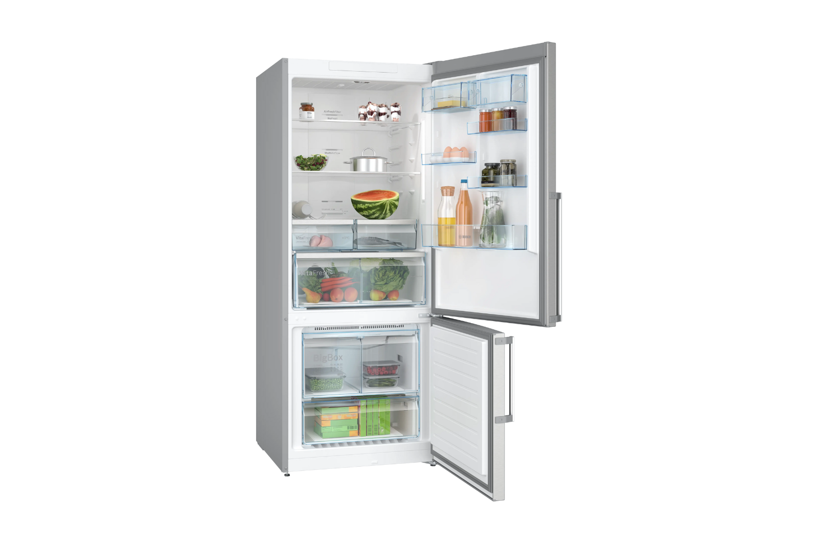BOSCH REFRIGERATOR DIGITAL 18.5ft 526L - KGN76CI3E8
