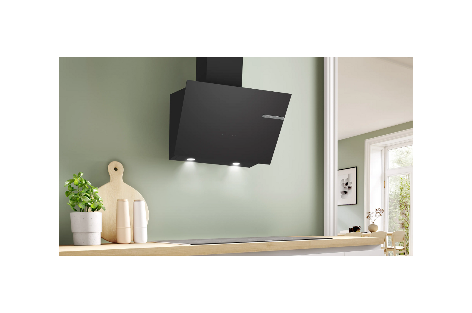 BOSCH WALL MOUNTED HOOD 60CM 700m/h - DWK66PJ60T