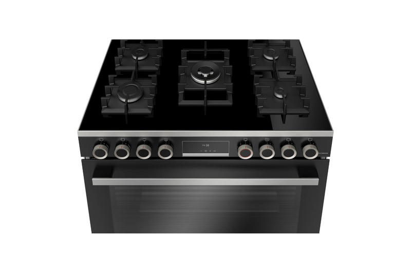 BOSCH FREESTAND GAS COOKER 90CM - HJY5G7V61S - Image 2