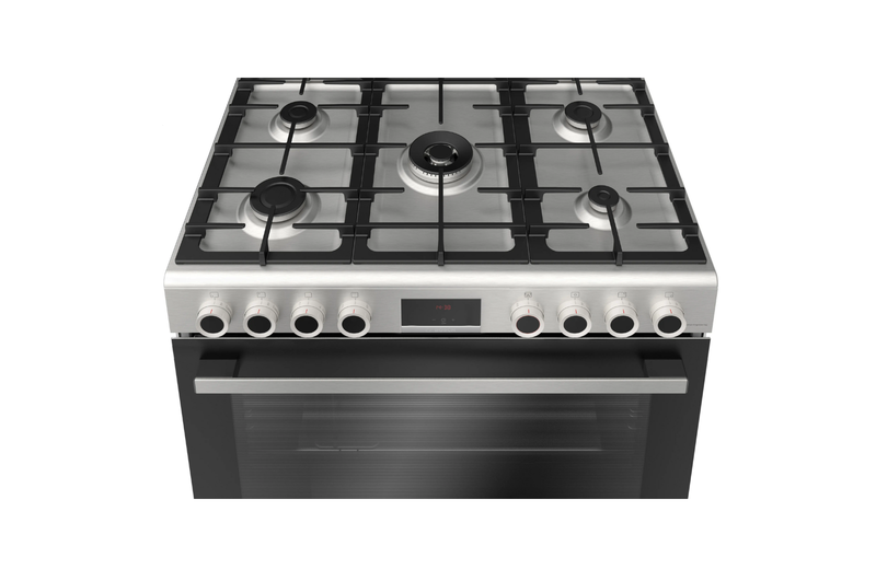 BOSCH FREESTAND GAS COOKER 90CM - HGP3I8W50S - Image 2