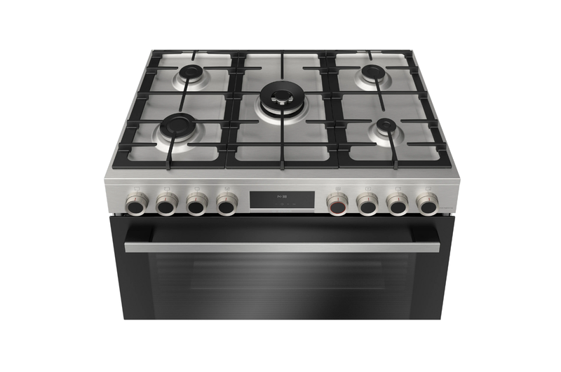 BOSCH FREESTAND GAS COOKER 90CM - HIZ5G7W51S - Image 2