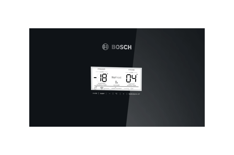 BOSCH REFRIGERATOR DIGITAL 15ft 435L - KGN49LB30U - Image 3