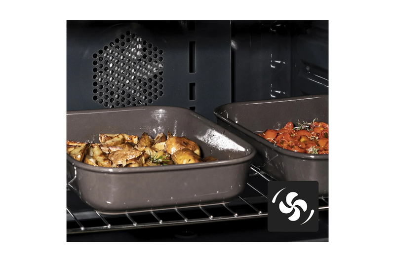 GLEMGAS BUILT-IN GAS OVEN WITH GAS GRILL  90CM 130L - GFR9W1IX - Image 6