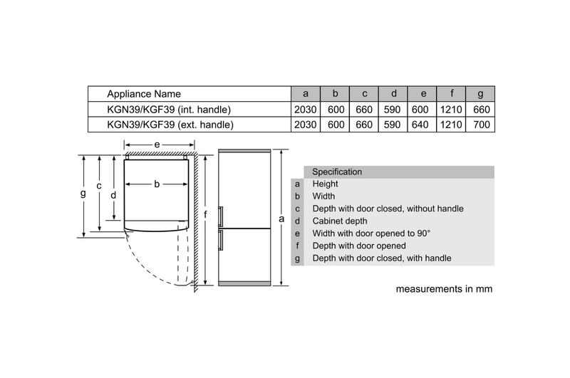 BOSCH REFRIGERATOR 11.5ft 330L - KGN39NLEE8 - Image 4