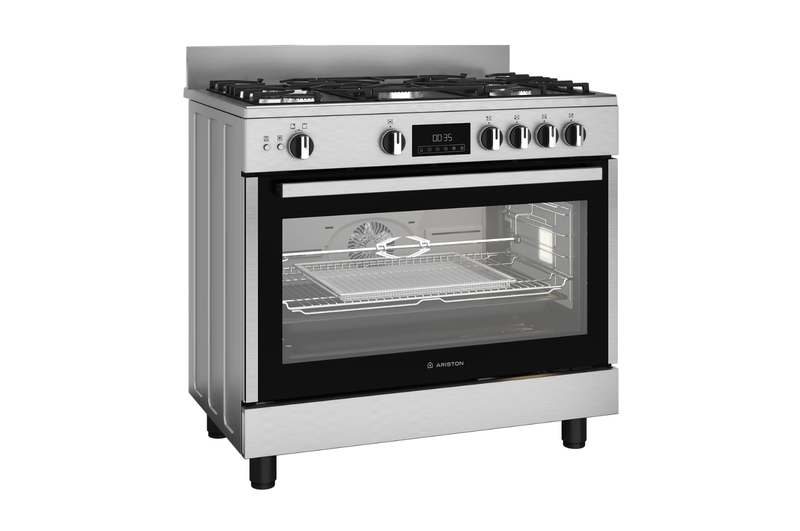 ARISTON FREESTAND GAS COOKER 90CM 97L - ARR9 GGF 33229 XEG - Image 1