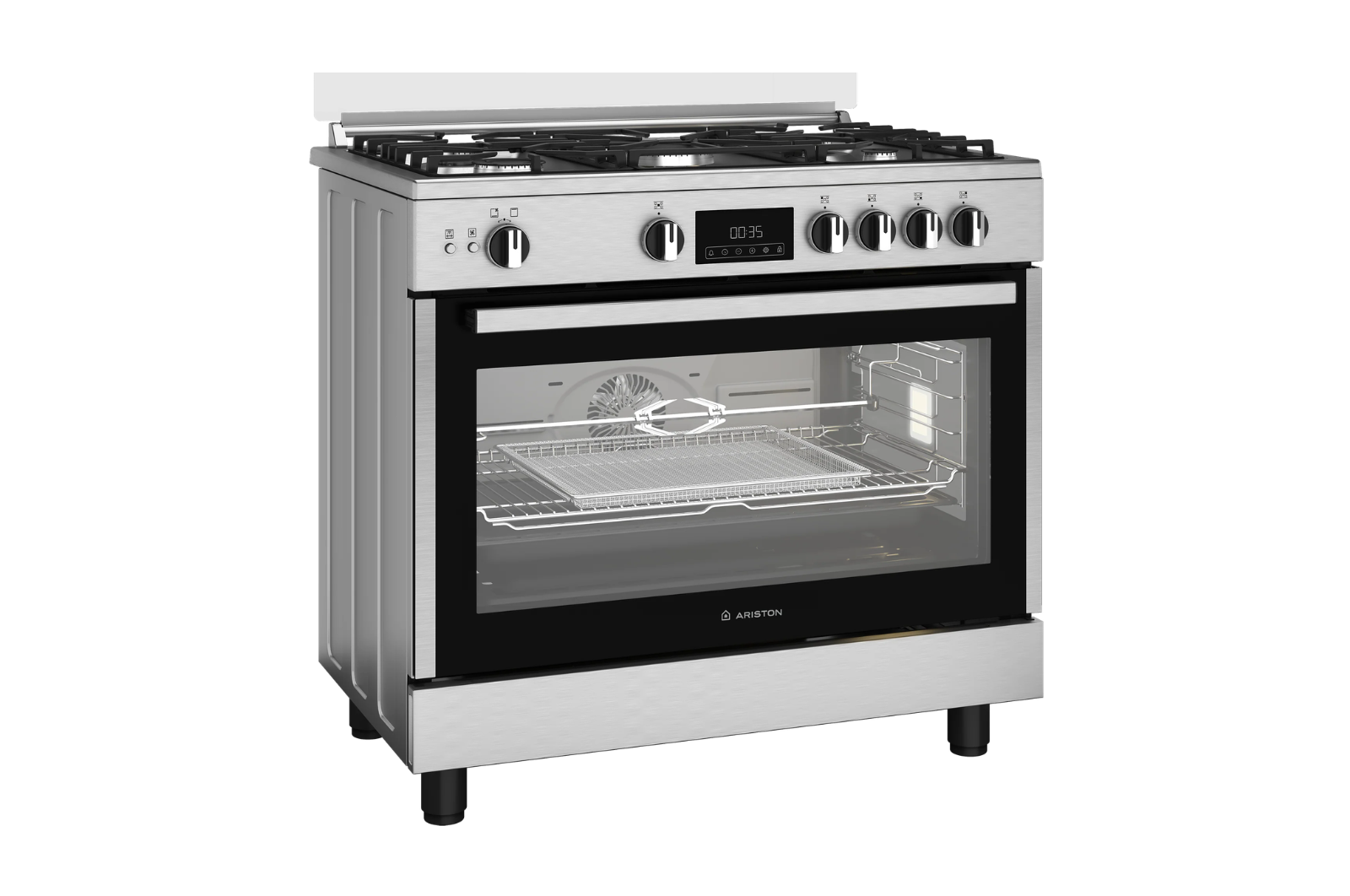 ARISTON FREESTAND GAS COOKER 90CM 97L - ARR9 GGF 33229 XNA