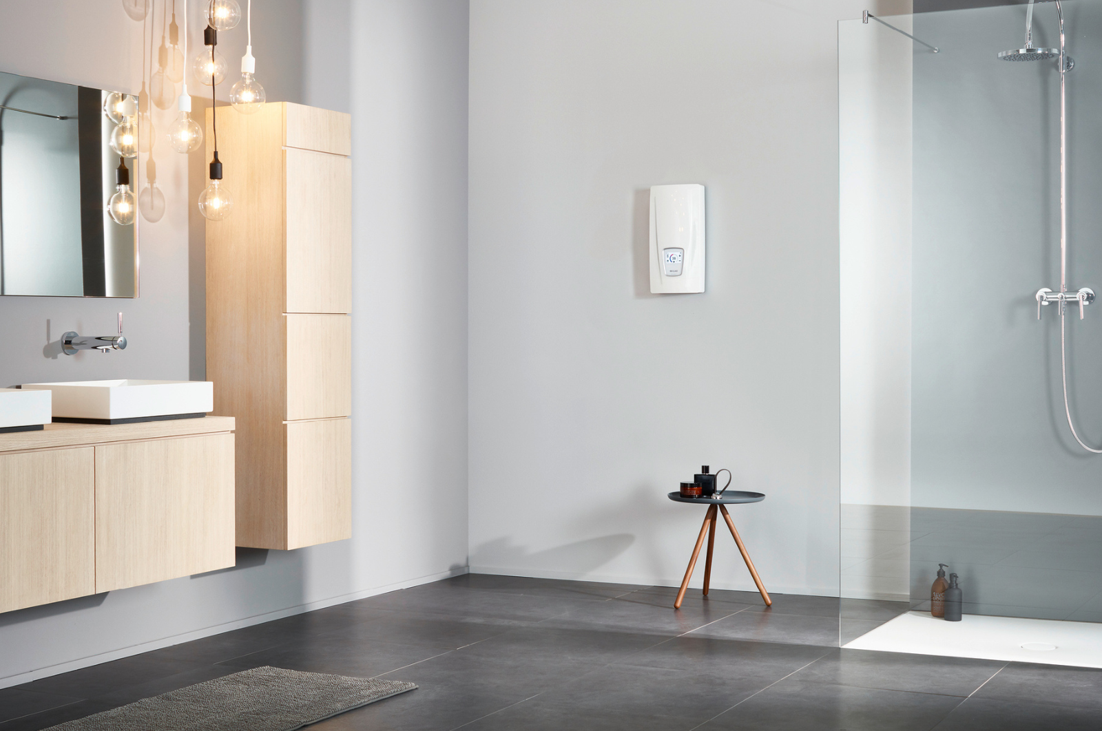 كلاج سخان مياه فوري بقدرة 18-21-24-27 كيلوواط لحمامين - DSX Touch