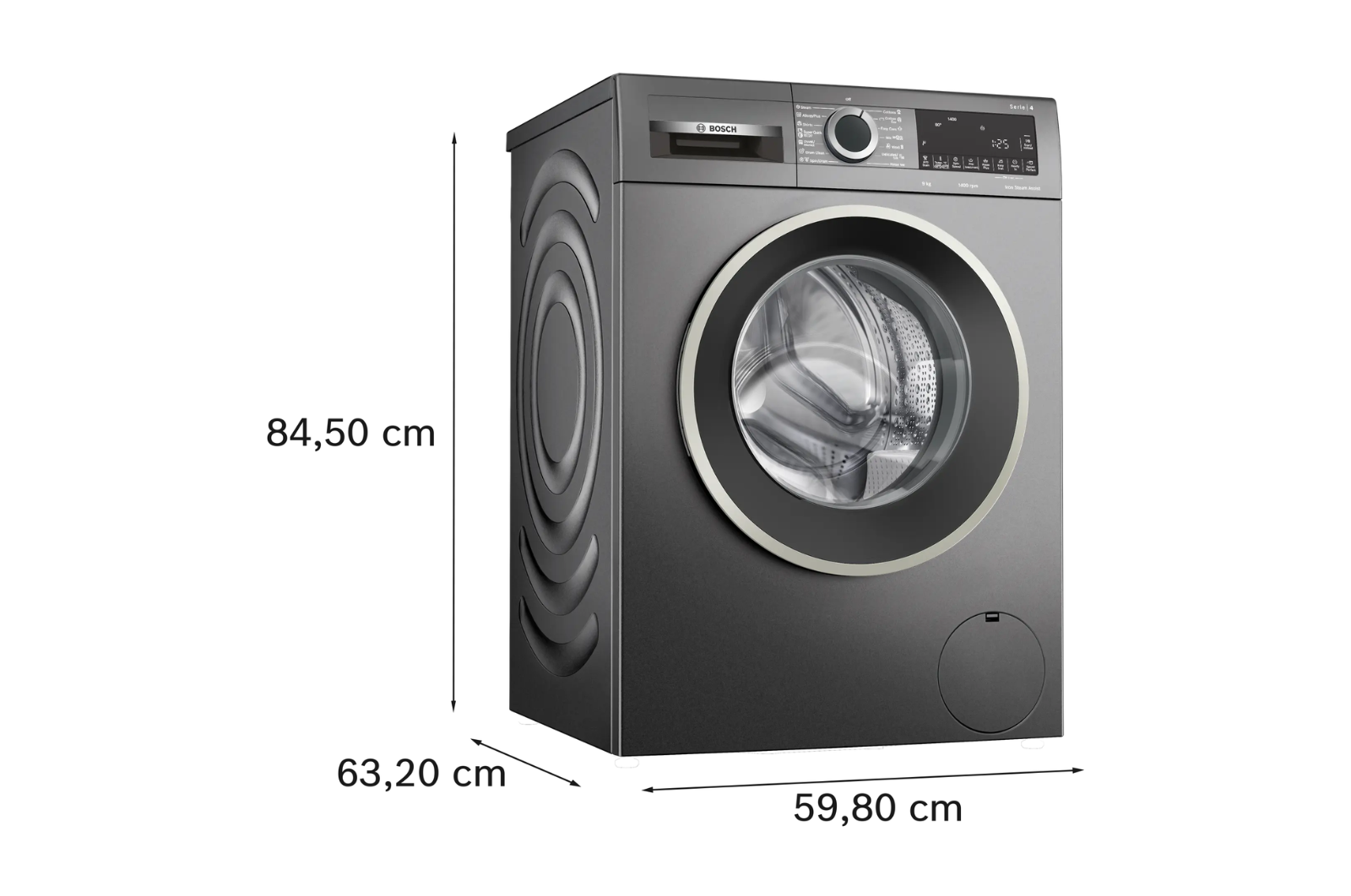 BOSCH WM FRONT LOAD SERIES 4 9KG 1400 RPM - WGA244Z1EG