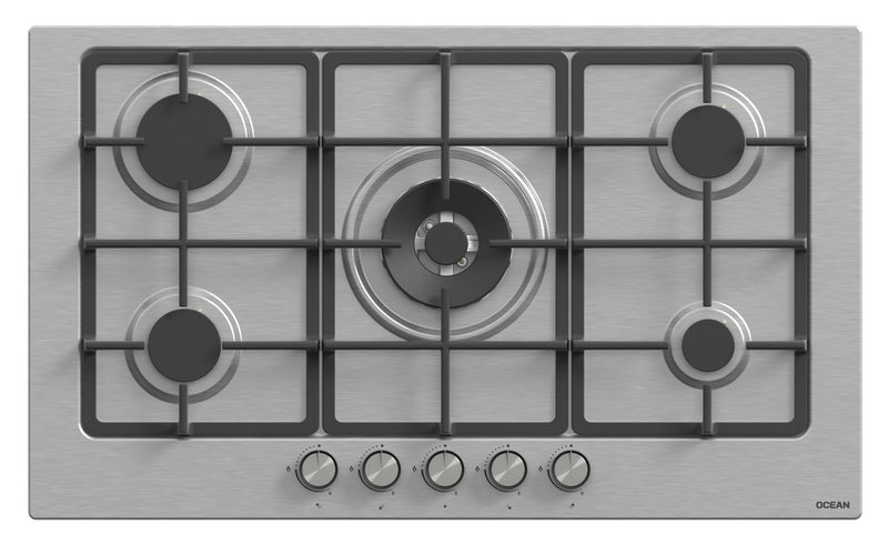 OCEAN BUILT-IN GAS HOB 90CM - OHGF R95 IPRO SV - Image 1
