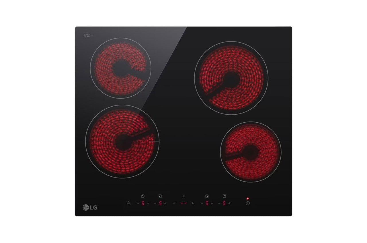 LG BUILT-IN ELECTRIC HOB 60CM - CBEZ2414B