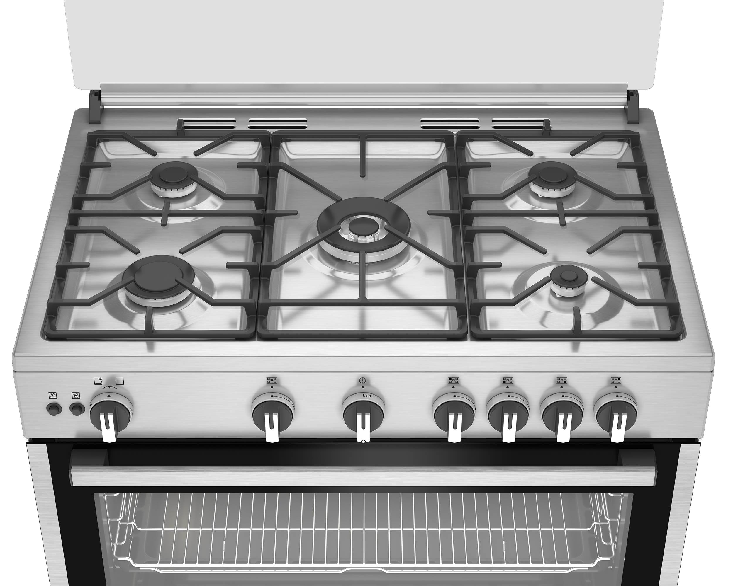 ARISTON FREESTAND GAS COOKER 90CM 97L - ARR9 GGF 23125 XNA