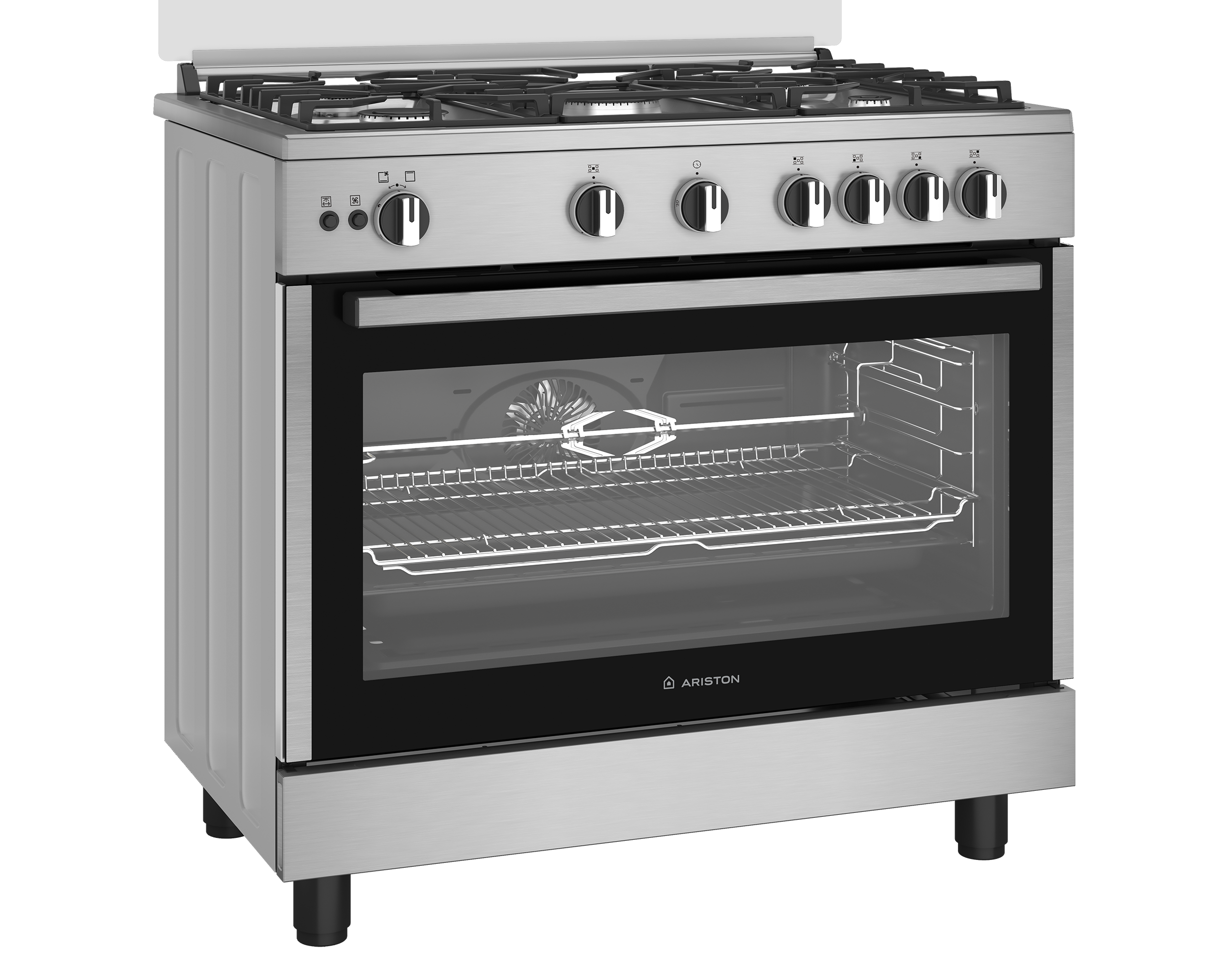 ARISTON FREESTAND GAS COOKER 90CM 97L - ARR9 GGF 23125 XNA
