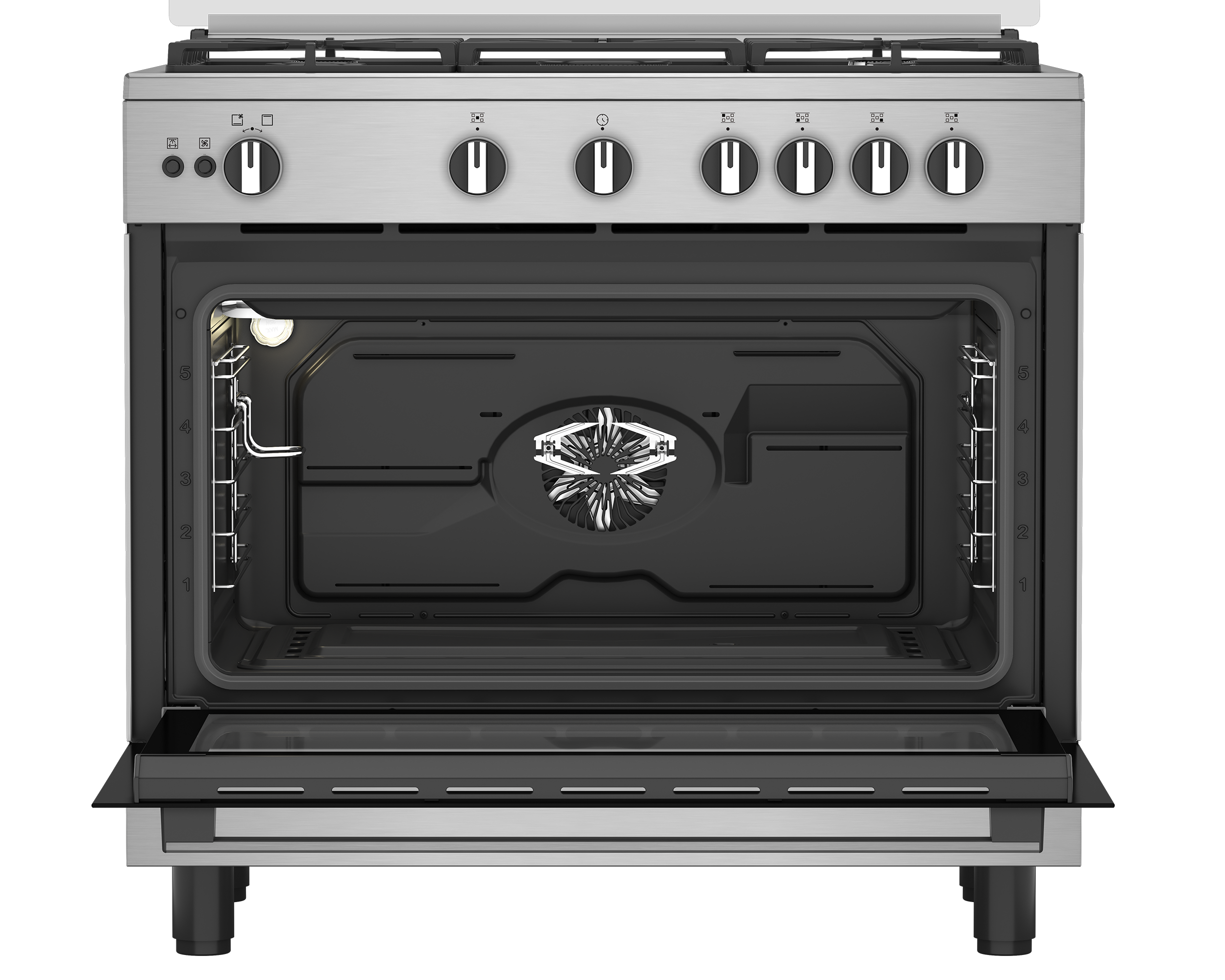 ARISTON FREESTAND GAS COOKER 90CM 97L - ARR9 GGF 23125 XNA