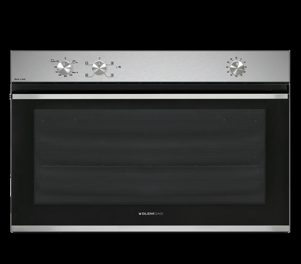 فرن غاز مدمج مع شواية غاز من جيلمجاس 90 سم 130 لتر - GFR9W1IX