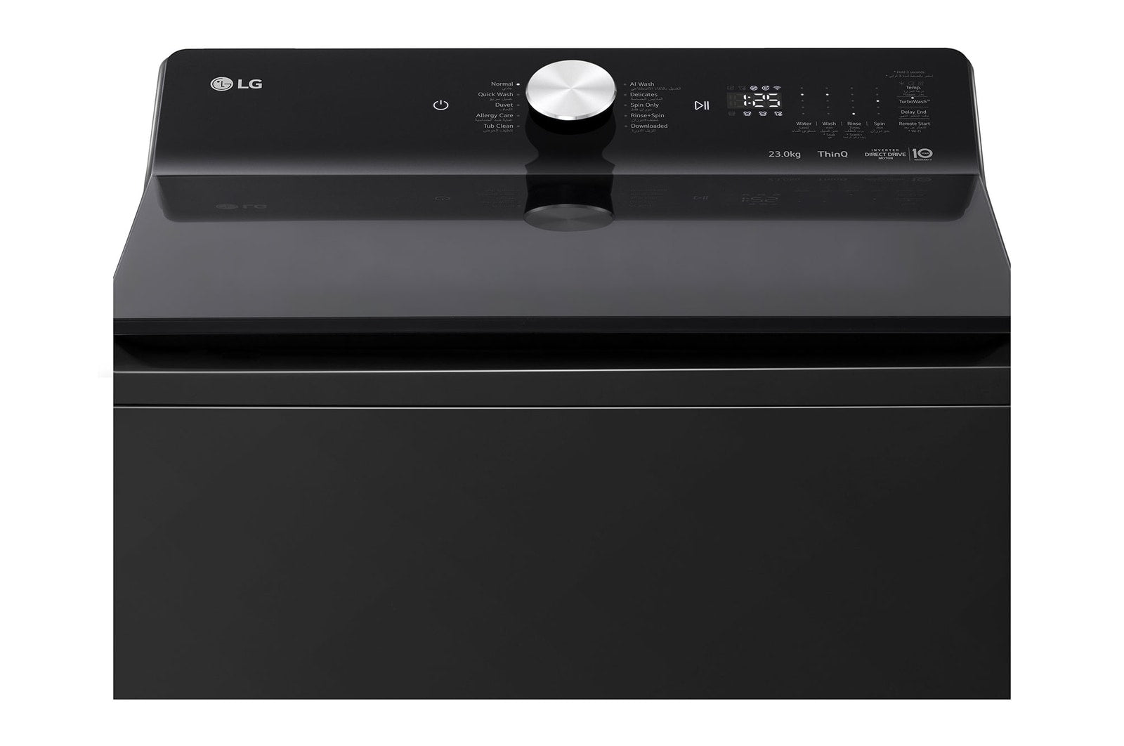 غسالة إل جي ذات التحميل العلوي سعة 23 كجم - T23X5EHHSTX