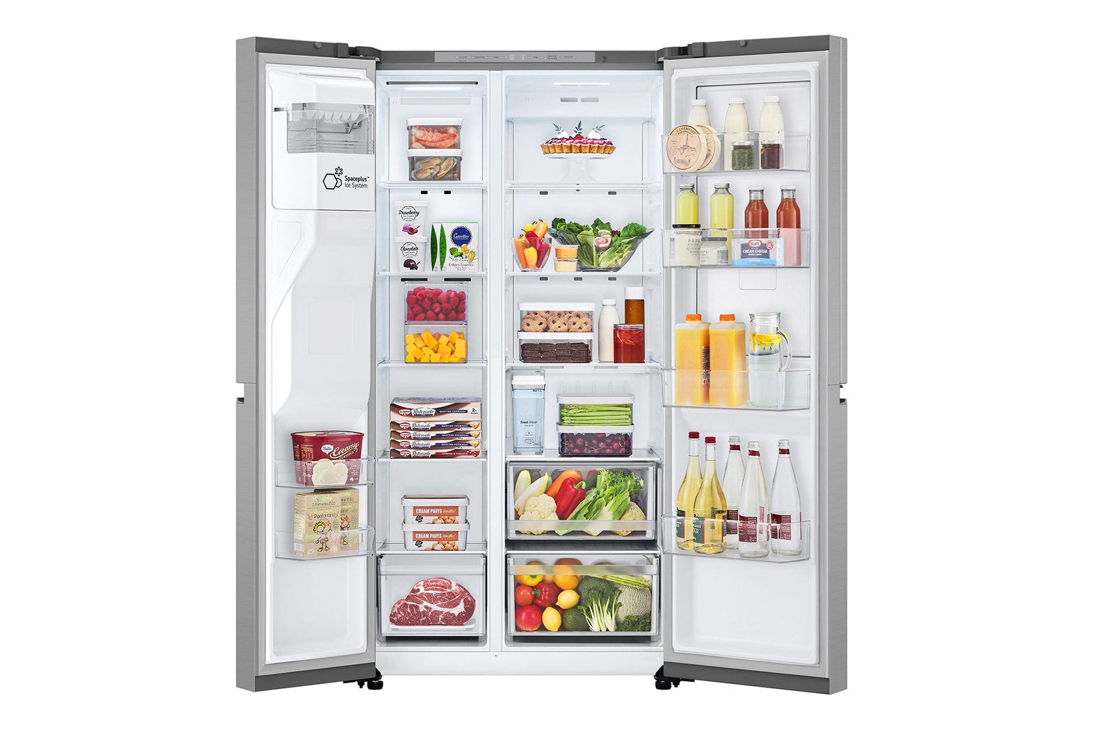 LG REFRIGERATOR 23ft 638L - GC-J257KLKW