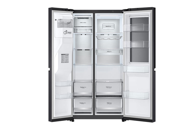 LG REFRIGERATOR INSTAVIEW 22ft 635L - GC-X257CQHW - Image 3