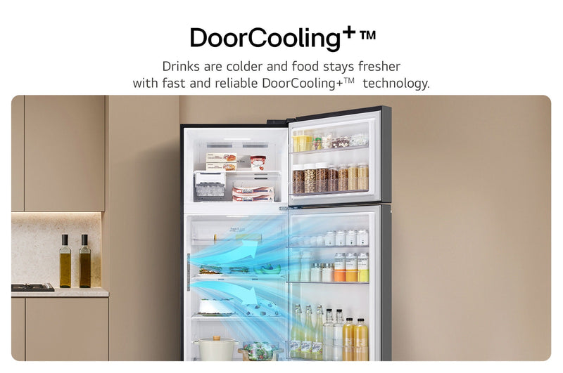 LG REFRIGERATOR 16ft 461L - GN-B452PGFQ - Image 14