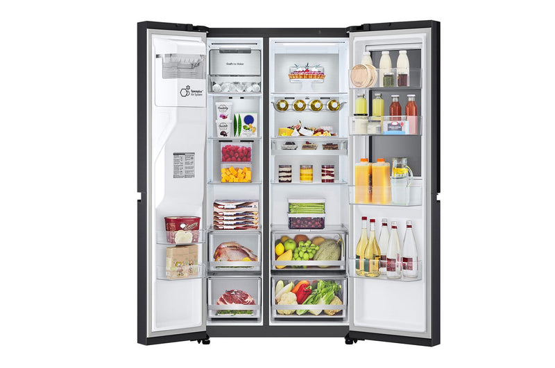 LG REFRIGERATOR INSTAVIEW 22ft 635L - GC-X257CQHW - Image 4